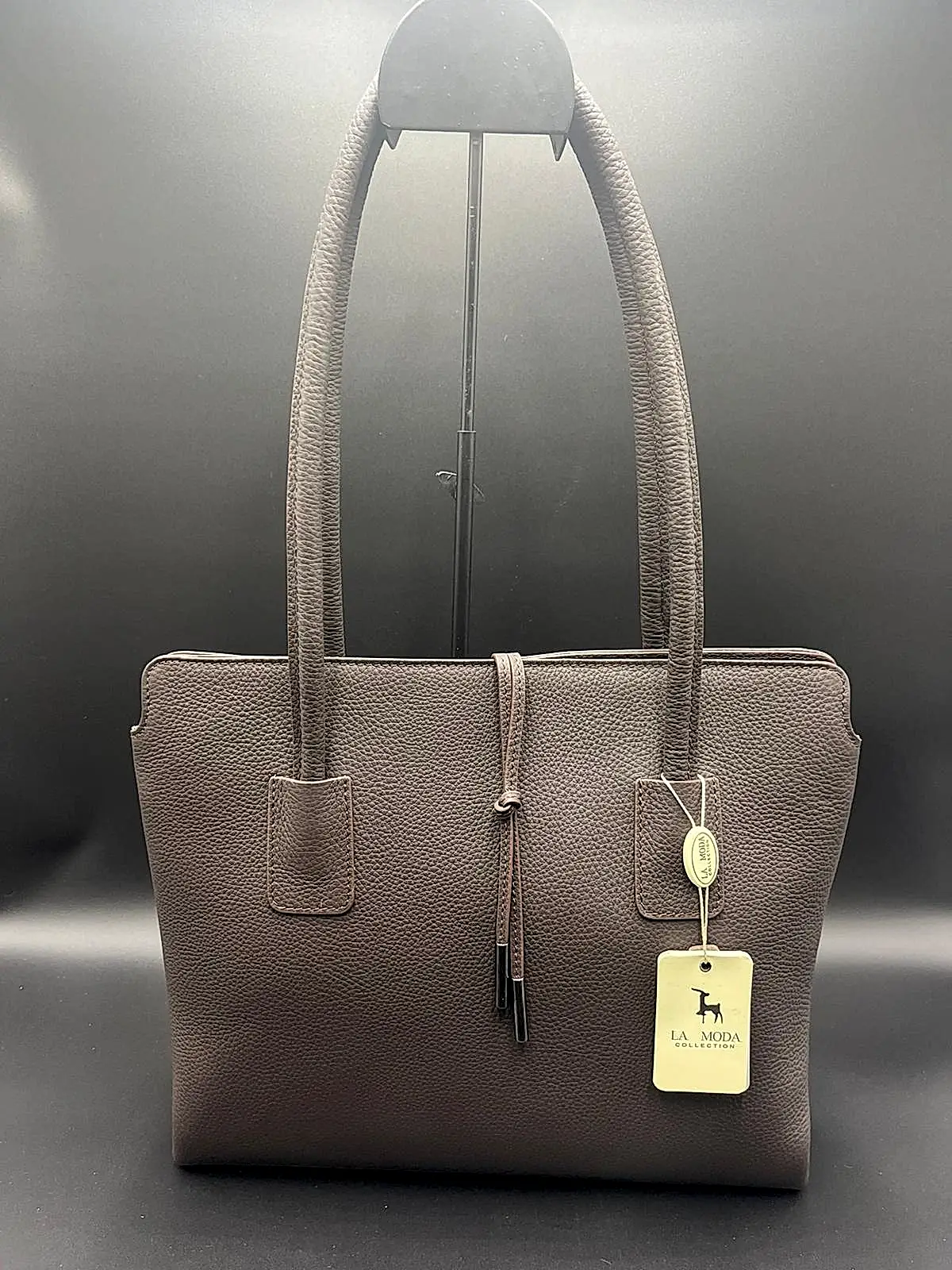 La moda Omuz Askılı Hakiki Deri Kadın Çantası