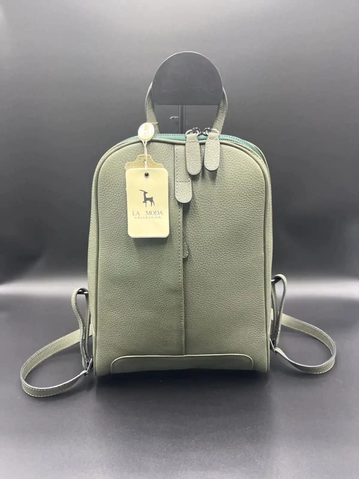 La Moda Hakiki Deri Kadın Sırt Çantası