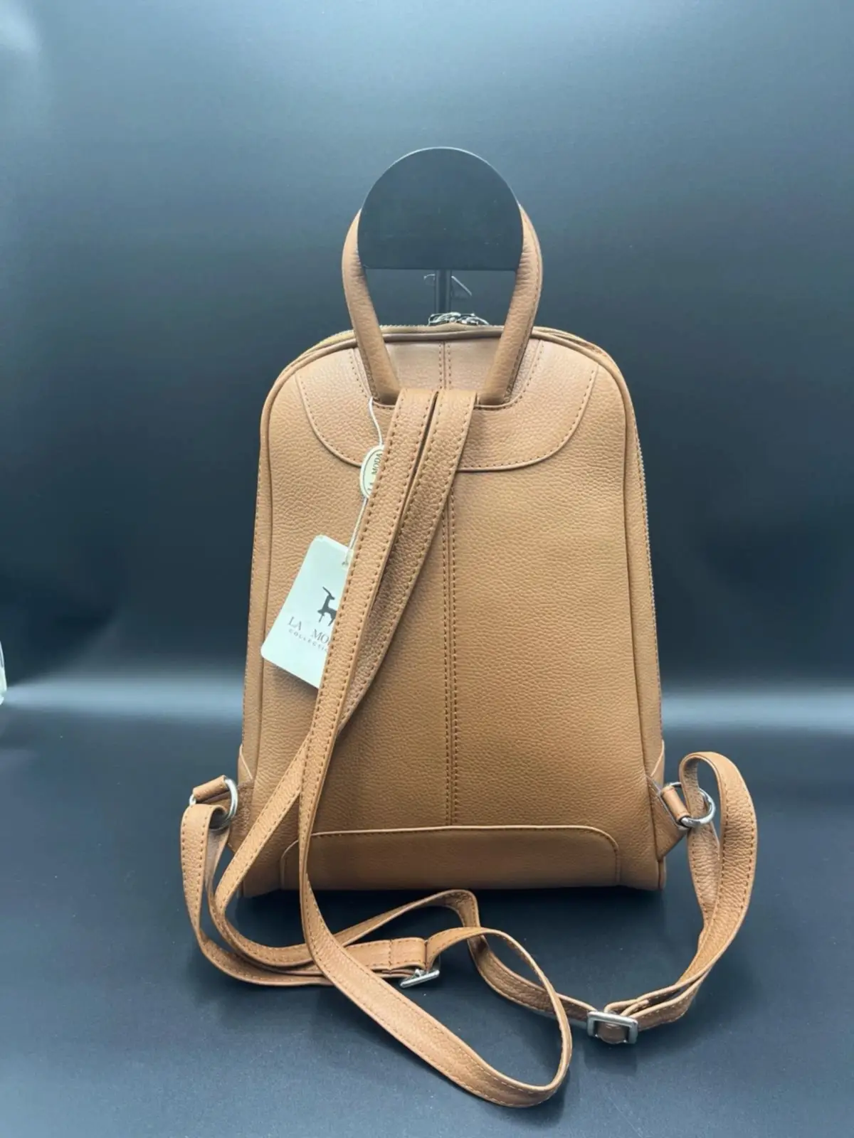 La Moda Hakiki Deri Kadın Sırt Çantası
