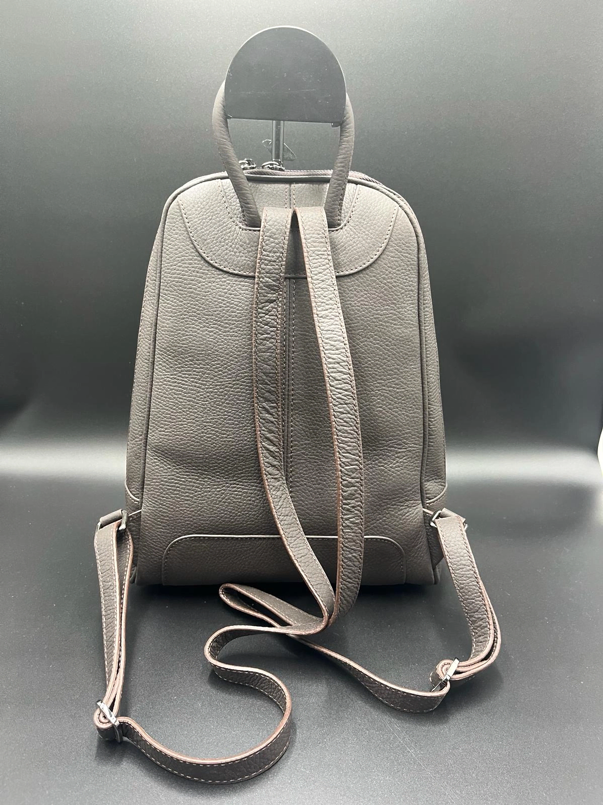 La Moda Hakiki Deri Kadın Sırt Çantası