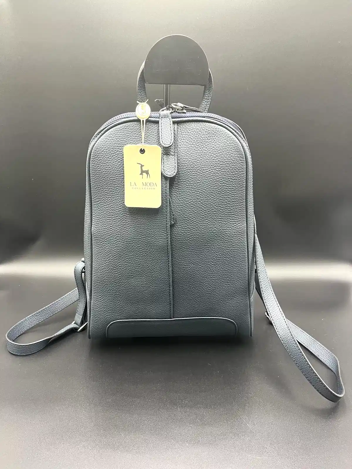 La Moda Hakiki Deri Kadın Sırt Çantası