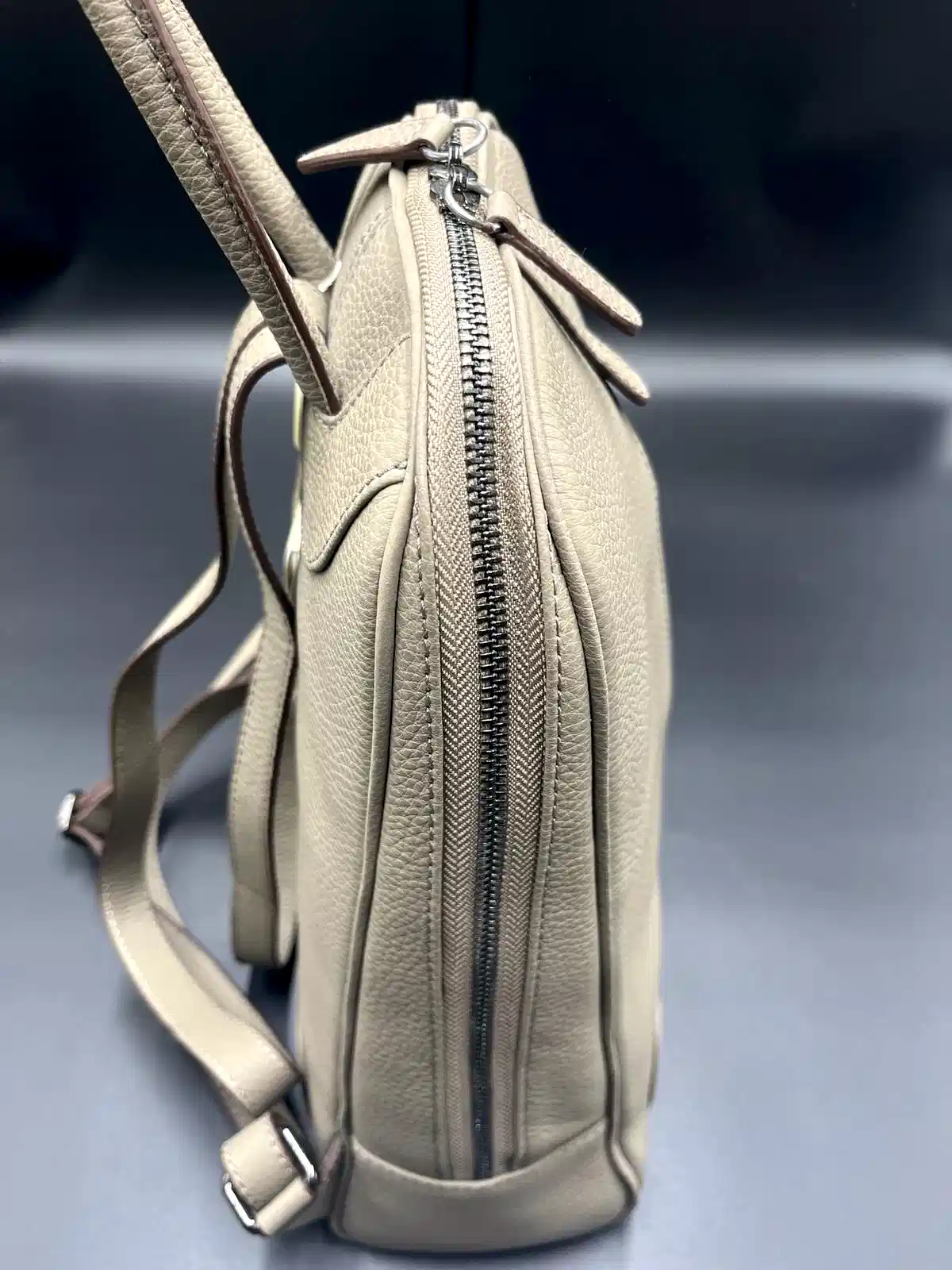 La Moda Hakiki Deri Kadın Sırt Çantası