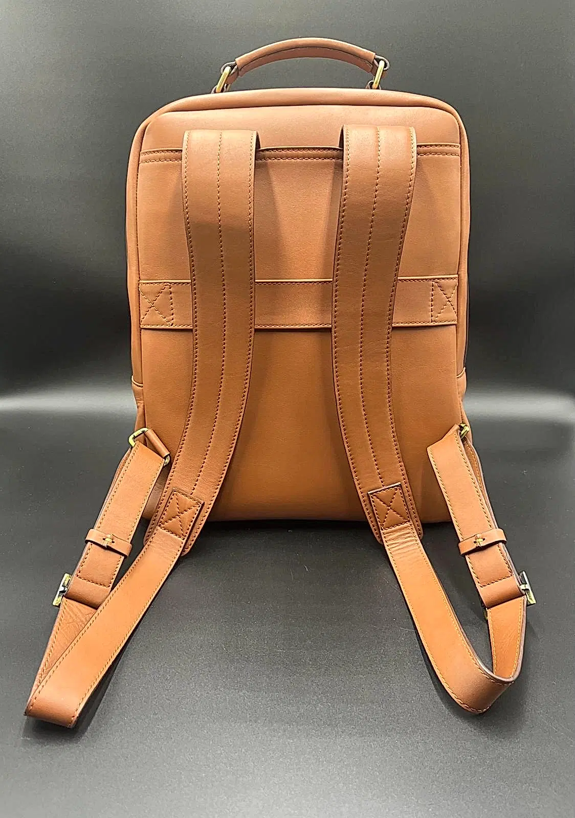 La Moda Hakiki Deri Unisex Sırt Çantası