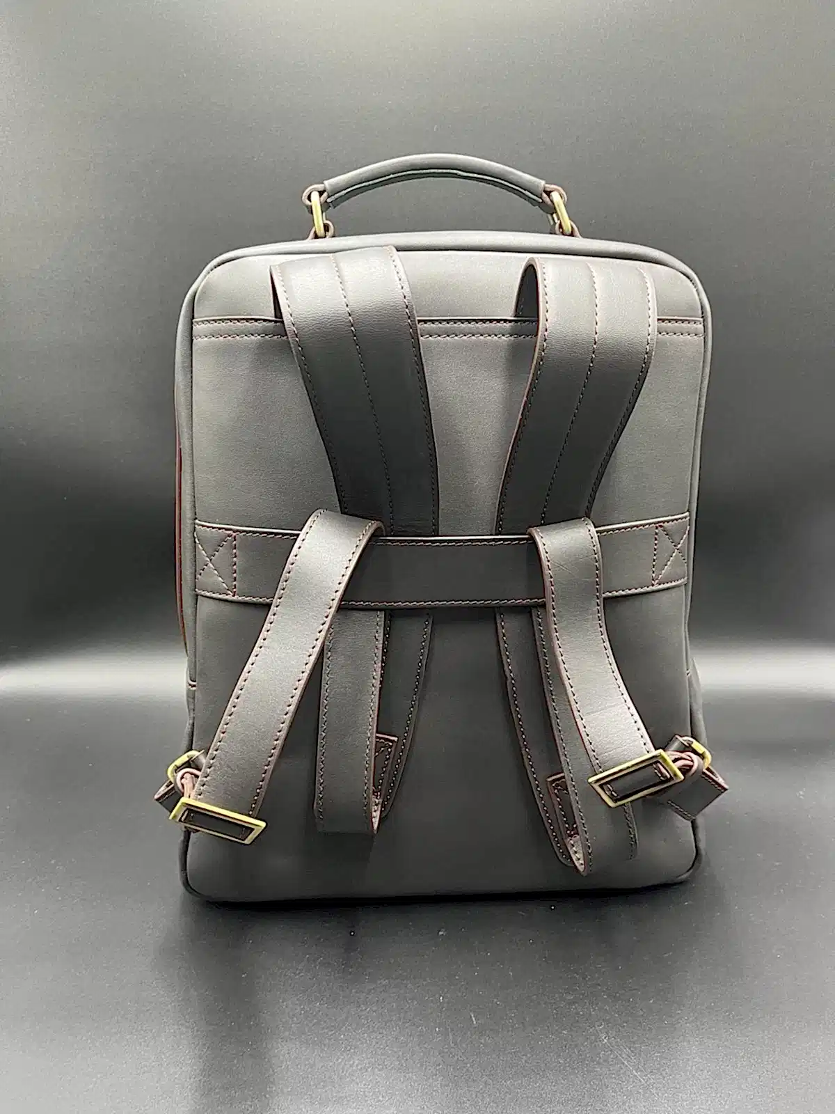 La Moda Hakiki Deri Unisex Sırt Çantası