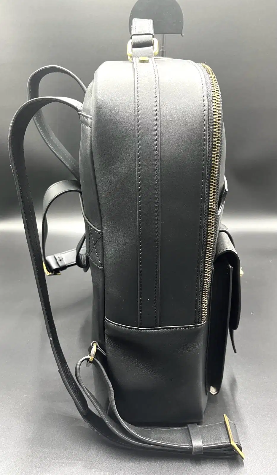 La Moda Hakiki Deri Unisex Sırt Çantası