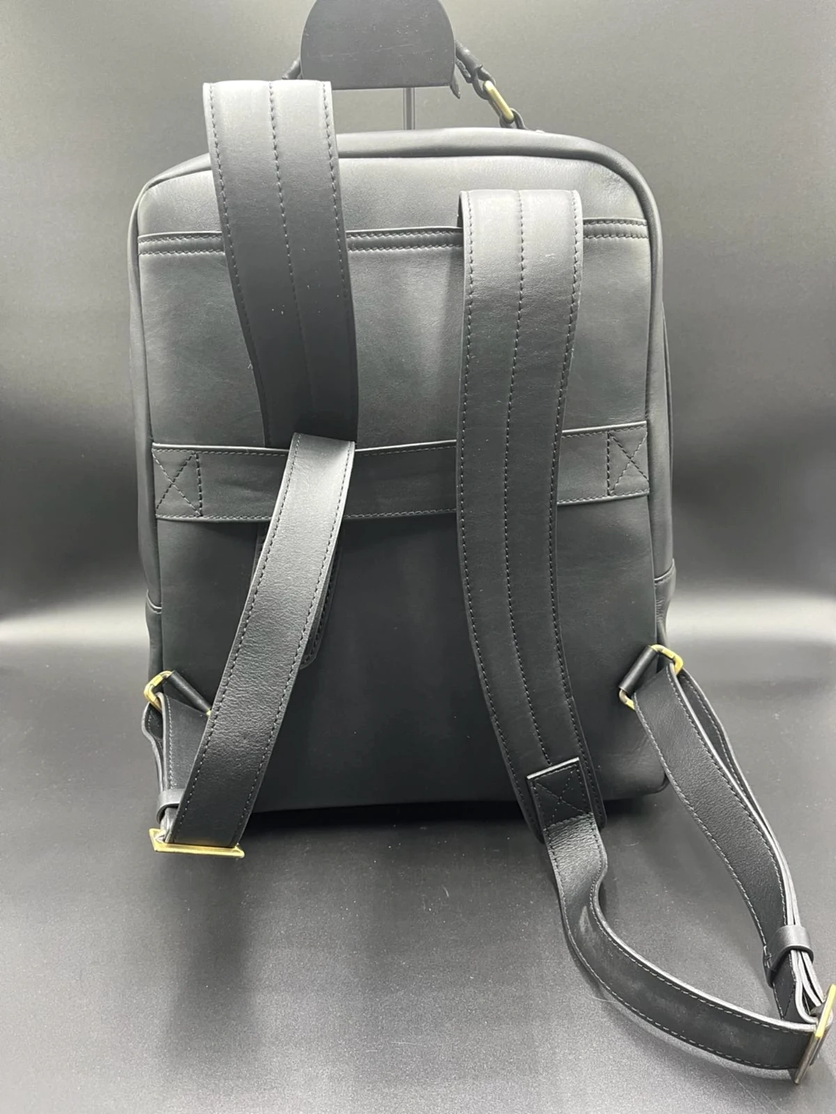 La Moda Hakiki Deri Unisex Sırt Çantası