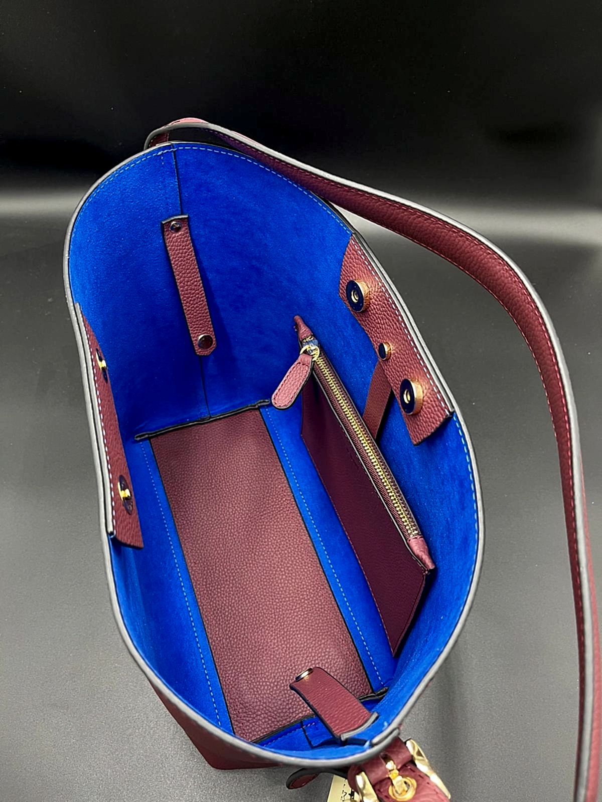 La moda Omuz Askılı Hakiki Deri Kadın Çantası