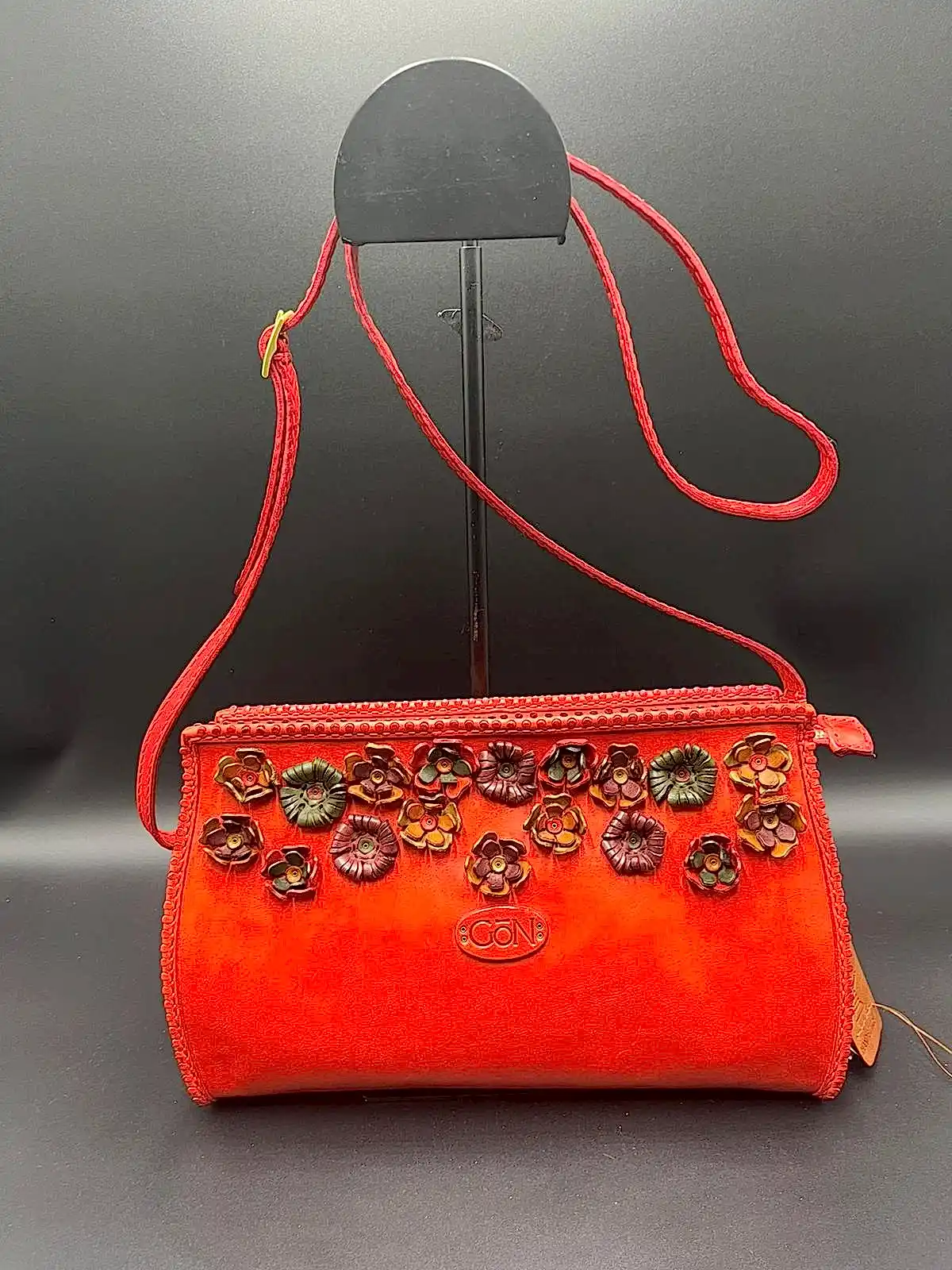 Gön Çapraz Askılı Hakiki Deri Kadın Çantası