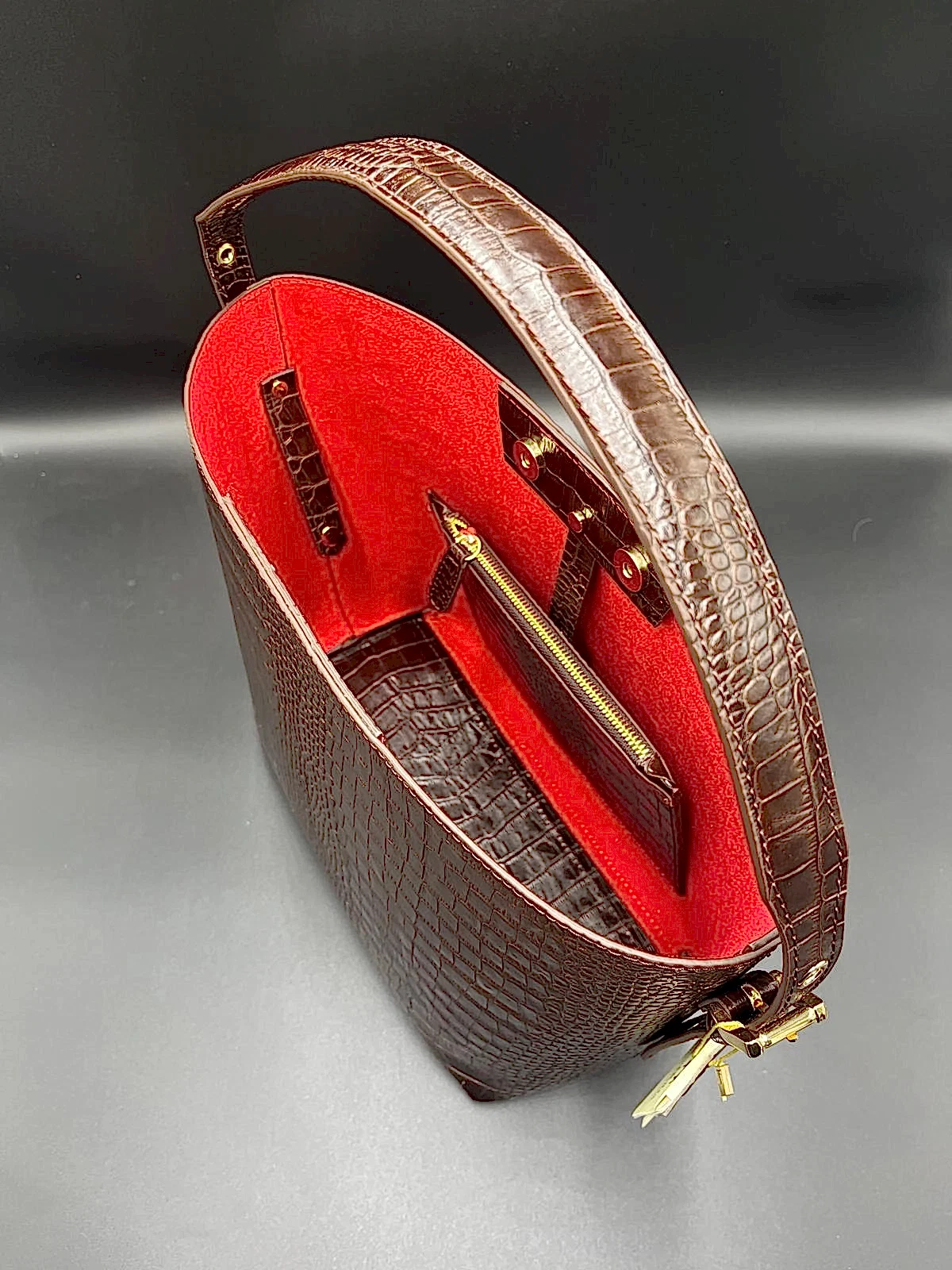 La moda Omuz Askılı Hakiki Deri Kadın Çantası