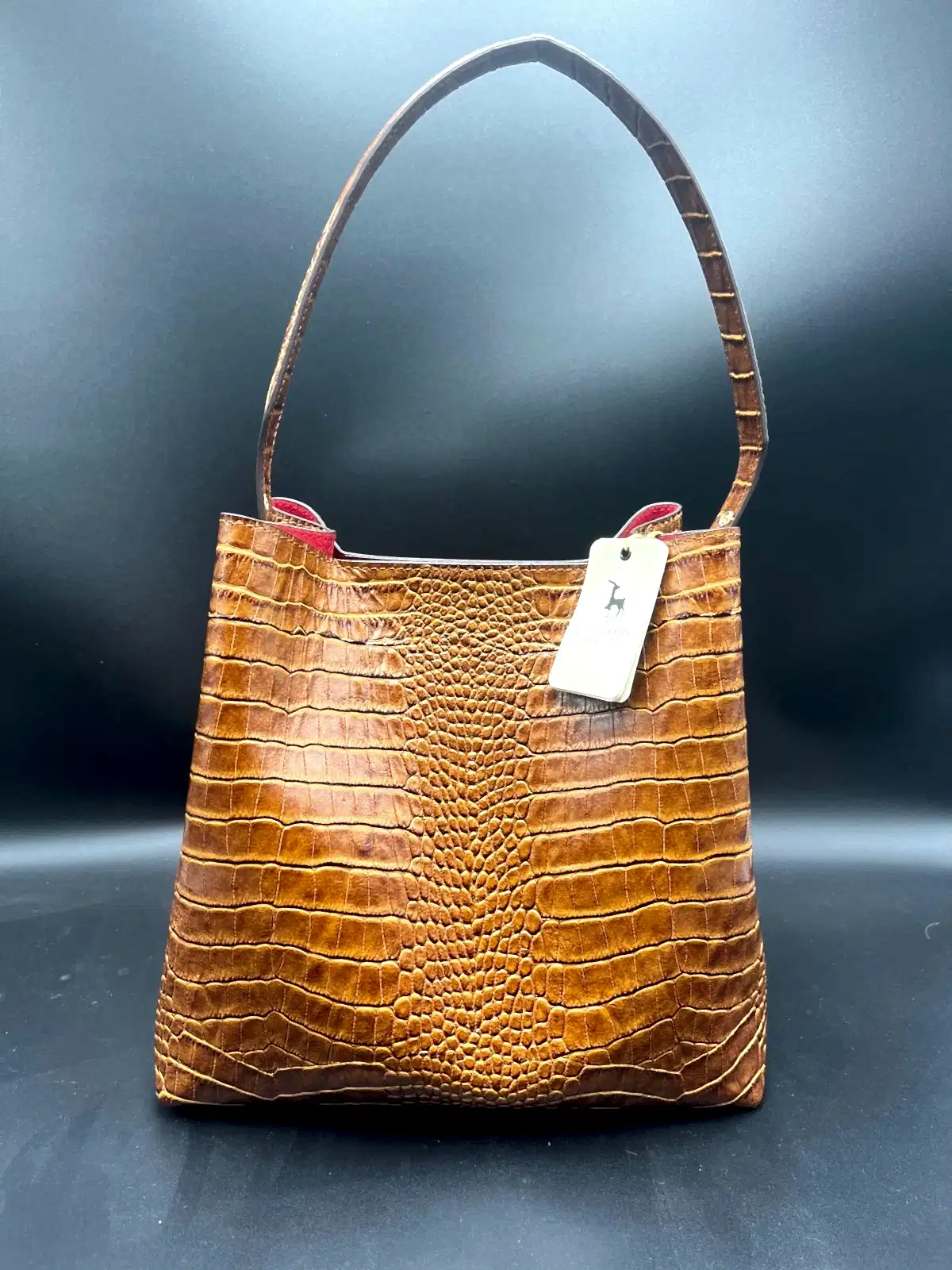 La moda Omuz Askılı Hakiki Deri Kadın Çantası