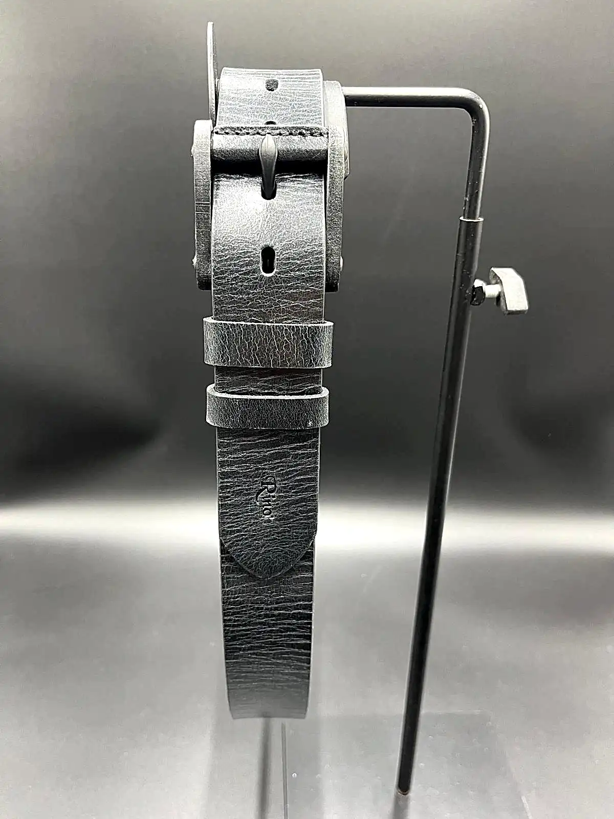 4 cm Antik  El Yapımı Hakiki Deri Spor Kemer Erkek