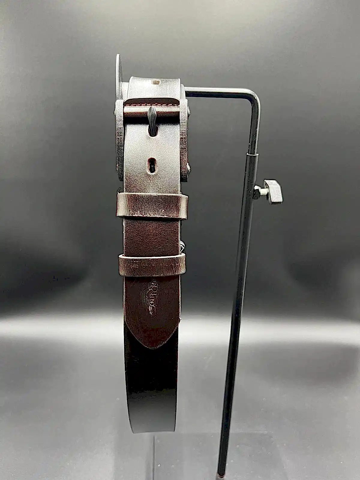 4 cm Antik  El Yapımı Hakiki Deri Spor Kemer Erkek