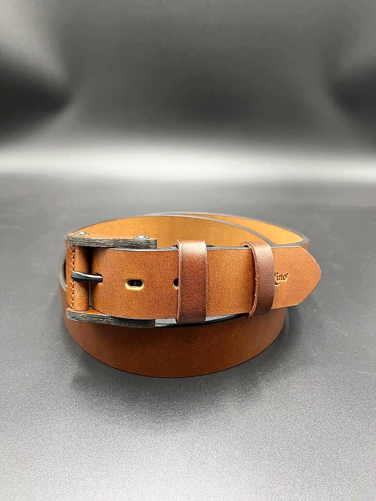 4 cm Antik  El Yapımı Hakiki Deri Spor Kemer Erkek